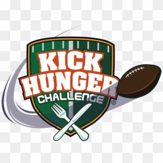 Kick Hunger Challenge Logo Clipart