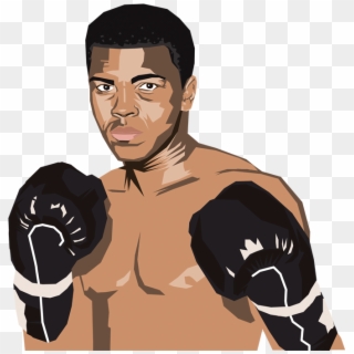George Foreman, Muhammad Ali, Floyd Mayweather Jr And - Professional Boxing Clipart
