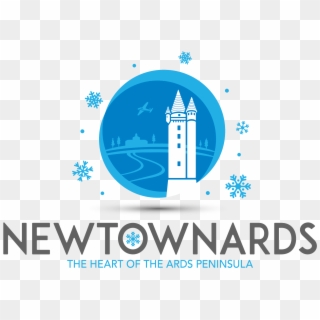 Newtownards Christmas Logo Full Colour Png - Town Hall Meeting Flyer Clipart