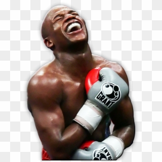 Mayweather Win - Grant Boxing Gloves Clipart