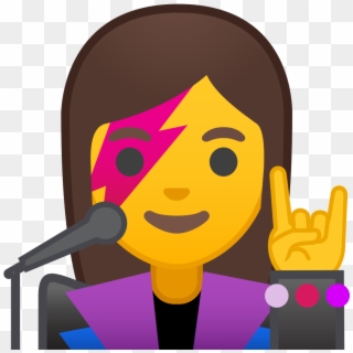 Download Svg Download Png - Singer Emoji Clipart