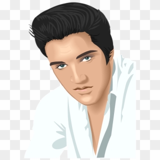 Elvis, Presley, Musician, Elvis Presley, Singer, Adult - Elvis Head Transparent Clipart
