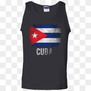 Cuba Flag Shirts Vintage Distressed T-shirt - Vegeta Playera Clipart