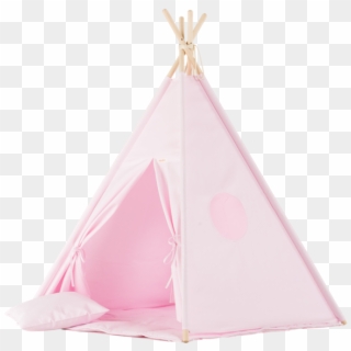 Plain Pink Teepee Set - Tipi Clipart