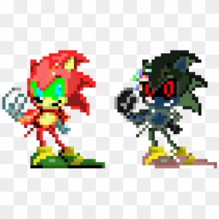 Retro The Hedgehog - Sonic Characters Pixel Art Clipart