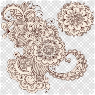 Paisley Flower Pattern Clipart Paisley Pattern - Png Download