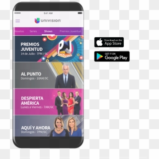 Univision App - Iphone Clipart
