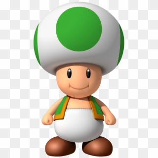 Toads - Mario Bros Wii Blue Toad Clipart