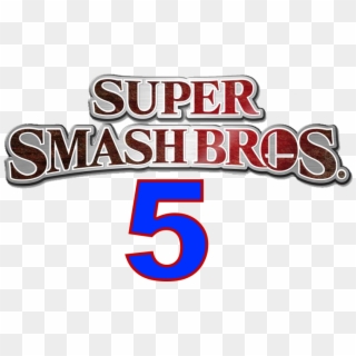 Smash Bros Brawl Logo , Png Download - Smash 5 Logo Png Clipart