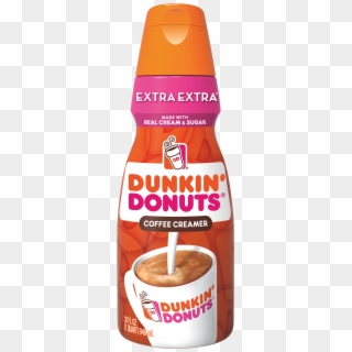 Dunkin' Donuts® Extra Extra Coffee Creamer - Dunkin Donuts Caramel Creamer Clipart