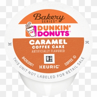 Bakery Series® Caramel Coffee Cake Flavored K-cup® - Dunkin Donuts Clipart