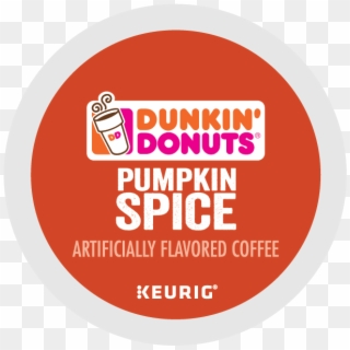 Dunkin' Donuts Pumpkin Kcups - Circle Clipart