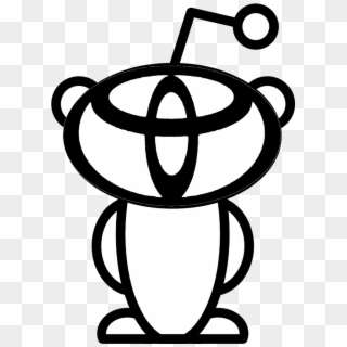 I Was Bored, Made A Snoo For Us - Reddit Alien Clipart