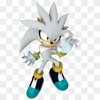 Which Was Released On 4/20, And Is Heavily Distorted - Silver The Hedgehog Merch Clipart