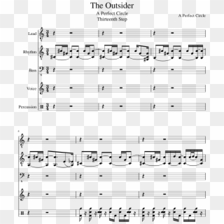 The Outsider Slide, Image - Moro Lasso Al Mio Duolo Score Clipart