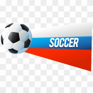 Deco Russian Flag With Soccer Ball Png Clip Art Transparent Png