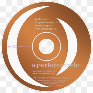 A Perfect Circle Judith Cd Disc Image - Cd Clipart