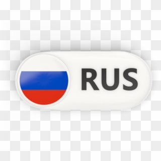 Illustration Of Flag Of Russia - Png Russian Flag Icon Clipart