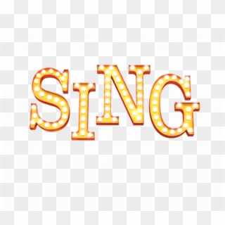 Sing Movie Logo Transparent - Calligraphy Clipart