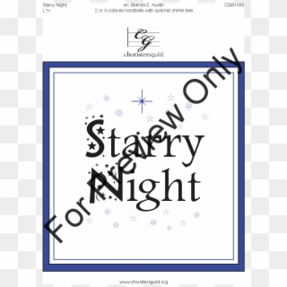 Starry Night Thumbnail Starry Night Thumbnail - Anugraha International School Udumalpet Clipart