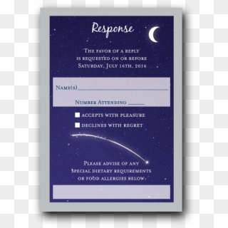 Starry Night - Brochure Clipart
