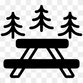 Png File Svg - Camping Tree Svg Black And White Clipart
