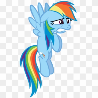Despair, Pony, Rainbow Dash, Sad, Safe, Scared, Shocked, - My Little Pony Rainbow Dash Scared Clipart