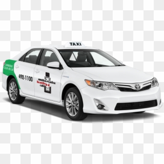 Cab Png Transparent Image - White Taxi Car Png Clipart