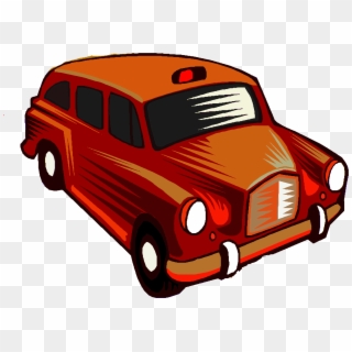 This Free Icons Png Design Of Red Taxi Cab Clipart