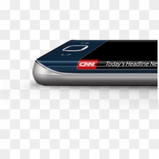 Cnn Ticker On Samsung Galaxy Edge Cnn Ticker On Samsung - Samsung S7 Edge Ticker Clipart