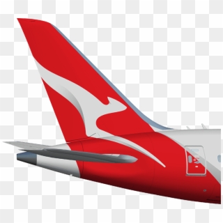 Qantas Kangaroo Png - Wide-body Aircraft Clipart