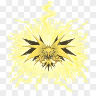 1596 X 1806 2 - Zapdos Thunder Png Clipart