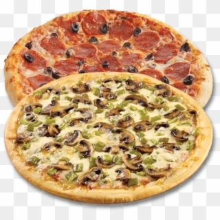 Double Deal - California-style Pizza Clipart