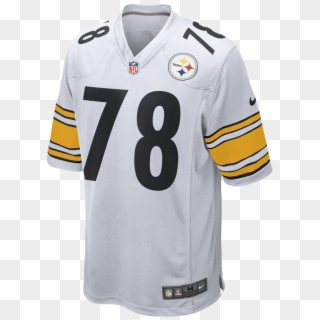 Nike Nfl Pittsburgh Steelers Men's Football Away Game - Juju Smith Schuster Jersey White Clipart