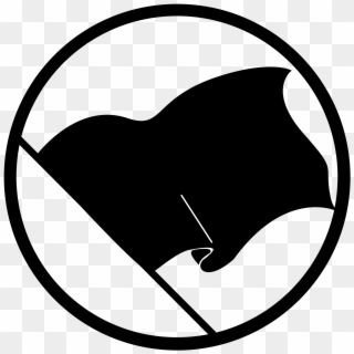 Second One Was Supposed To Be The Black Flag - Black Flag Anarchy Tattoo Clipart