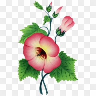 Flower Floral Design Download Art - One Stem Flower Png Clipart
