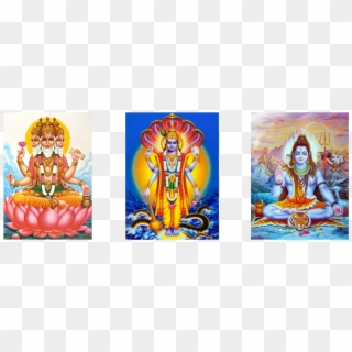 Brahma, The Creator, Vishnu, Preserver Of The Universe - Brahma The Creator Png Clipart