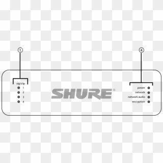 Front Panel - Shure Clipart
