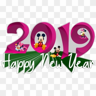2019 Happy New Year Transparent Png Pictures - Happy New Year 2019 Psd Clipart