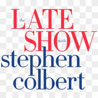 Transparent Show Review - Stephen Colbert Late Show Logo Clipart