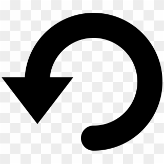 Undo Arrow Symbol Comments - Circle Clipart