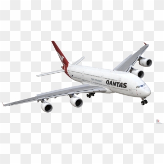 Qantas Plane Png Image - Airbus A380 Clipart