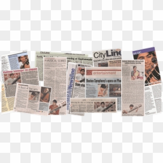 Biography - - Newsprint Clipart