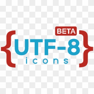 Utf 8 Icon Clipart