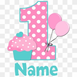 1st Birthday Png Pink Clipart