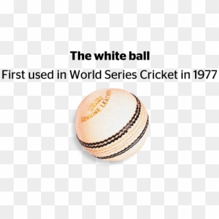 The White Ball - Cricket Clipart
