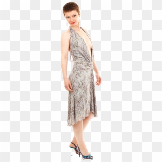 Beautiful Woman In Modern Cloth Png Image - Cocktail Dress Clipart