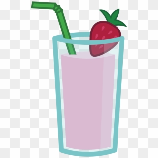 Drink Clipart Smoothie Cup Pencil And In Color Drink - Strawberry And Banana Smoothie Cartoon - Png Download