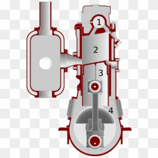 焼 玉 エンジン 構造 Clipart