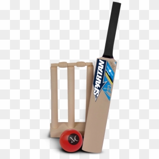 Dont Let The Little One's Miss Out On The Cricket Season - Cricket Bat Ball Stump Png Clipart